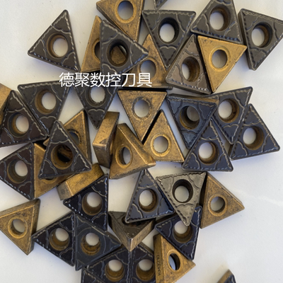 二手进口山特维克数控刀片TCMT16T308KM3210铸铁三角形倒角机内孔