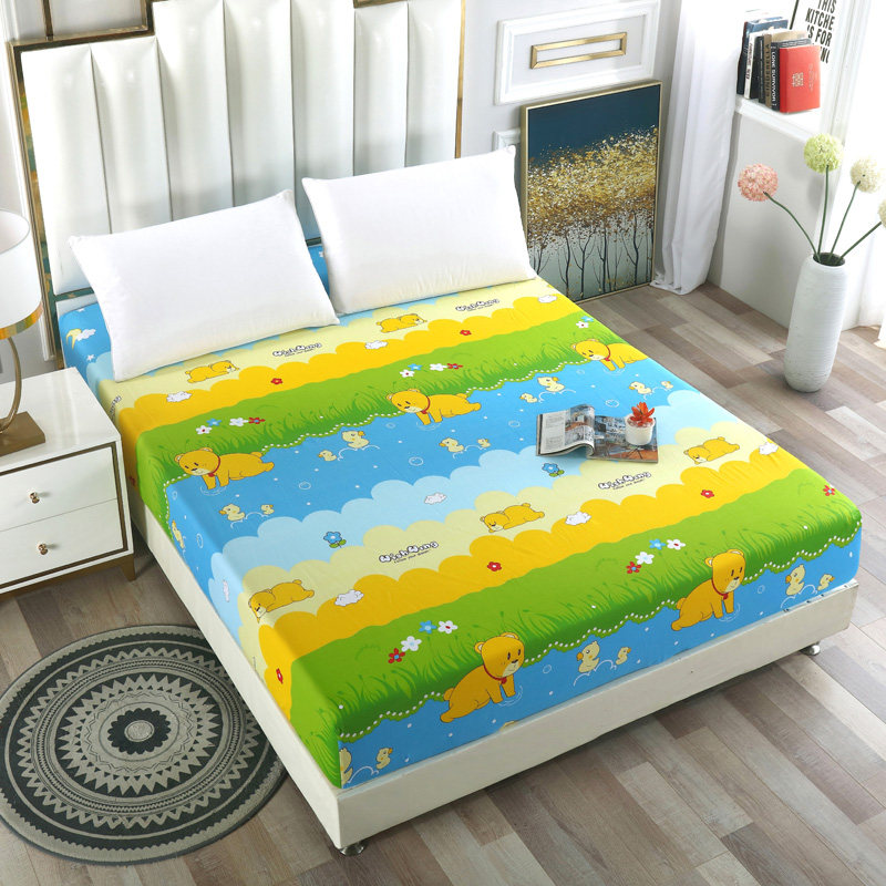 100%纯棉床笠单件全棉床套床罩加高全包防滑儿童床垫保护罩可定制,床上用品,床笠,淘宝优惠券,粉丝福利购,淘宝优惠卷