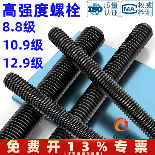 高强度丝杆8.8/10.9/12.9级全牙