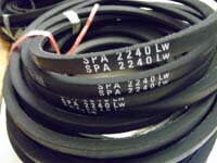 进口SPA2200LW耐高温防静电三角带SPA5300LW输送带传动带工业皮带