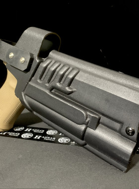 哈格Holster Glock枪套 搭配SureFire X300 适用G17/G19/G19X/45
