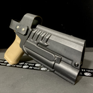 哈格Holster Glock枪套 搭配SureFire X300 适用G17/G19/G19X/45