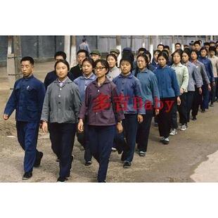 70-80年代知青服装话剧舞台服农民演出服装两个女人的战争演出服
