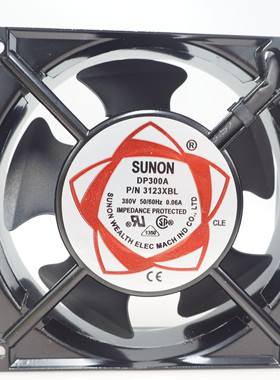 12038散热风扇380V 12CM轴流风机DP300A 3123HSL/XSL机柜机箱风扇