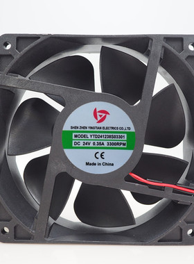 应天 YTD241238S 03301 03202 02600 B04101 24V 12CM 电焊机风扇
