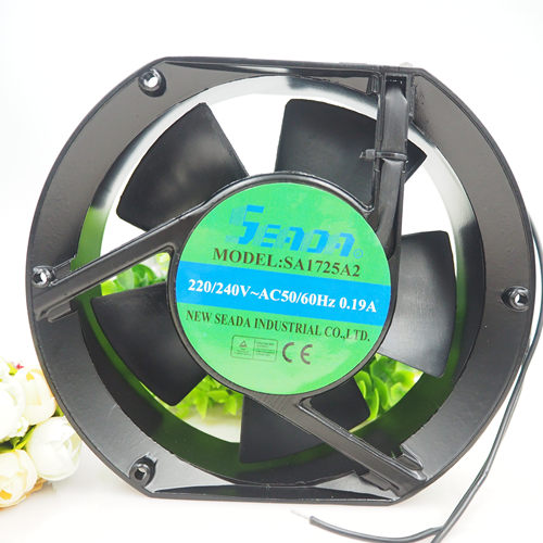 AC 220V 台湾SEADA SA1725A2 控制柜 数控机床散热风扇椭圆形17cm