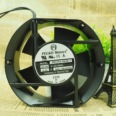 全新派尔可 PM1751HA2B-7 轴流式风机110V 220V 380V 机柜散热风扇