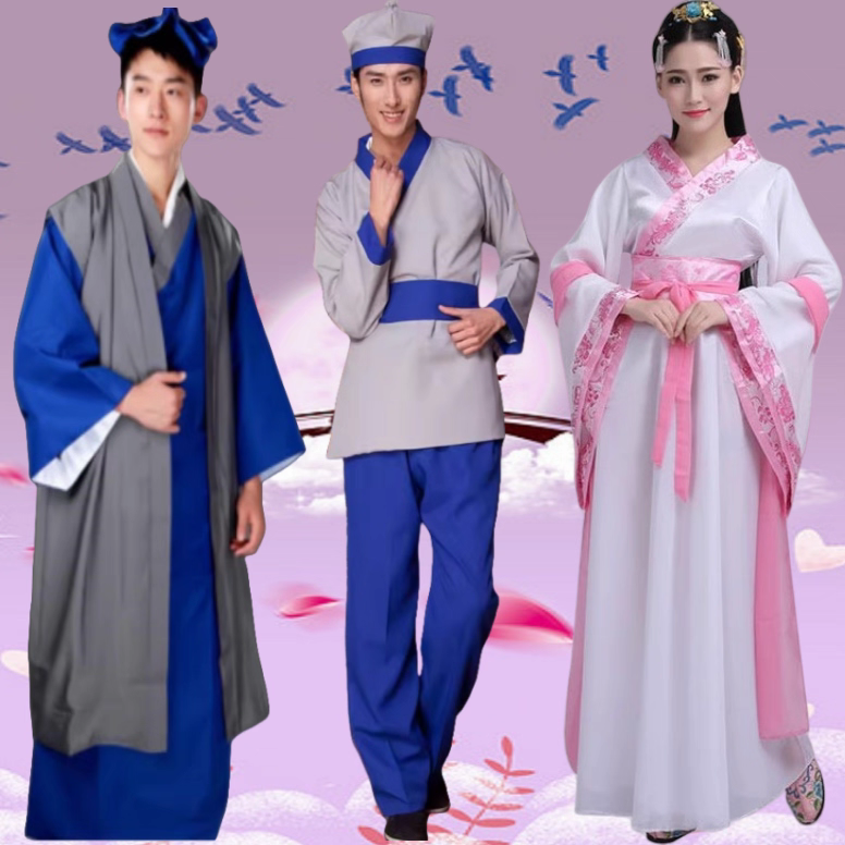 成人七夕七仙女董永天仙配汉服牛郎织女演出服装中秋嫦娥后羿古装