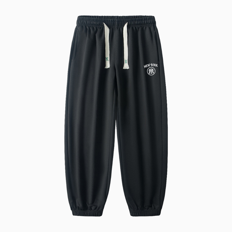 MY潮牌2025年春秋季新款潮牌束脚宽松高街休闲运动显瘦情侣卫裤女