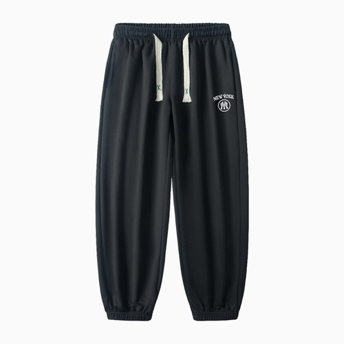 MY潮牌2025年春秋季新款潮牌束脚宽松高街休闲运动显瘦情侣卫裤女