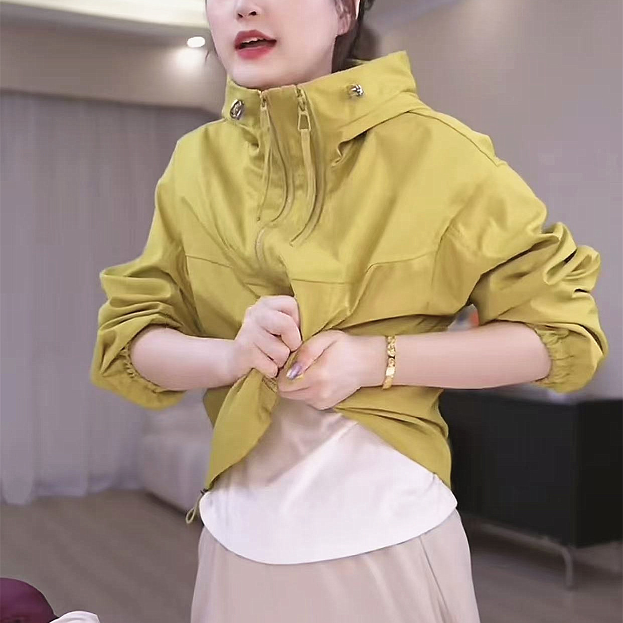 春秋季冲锋衣防晒衣女