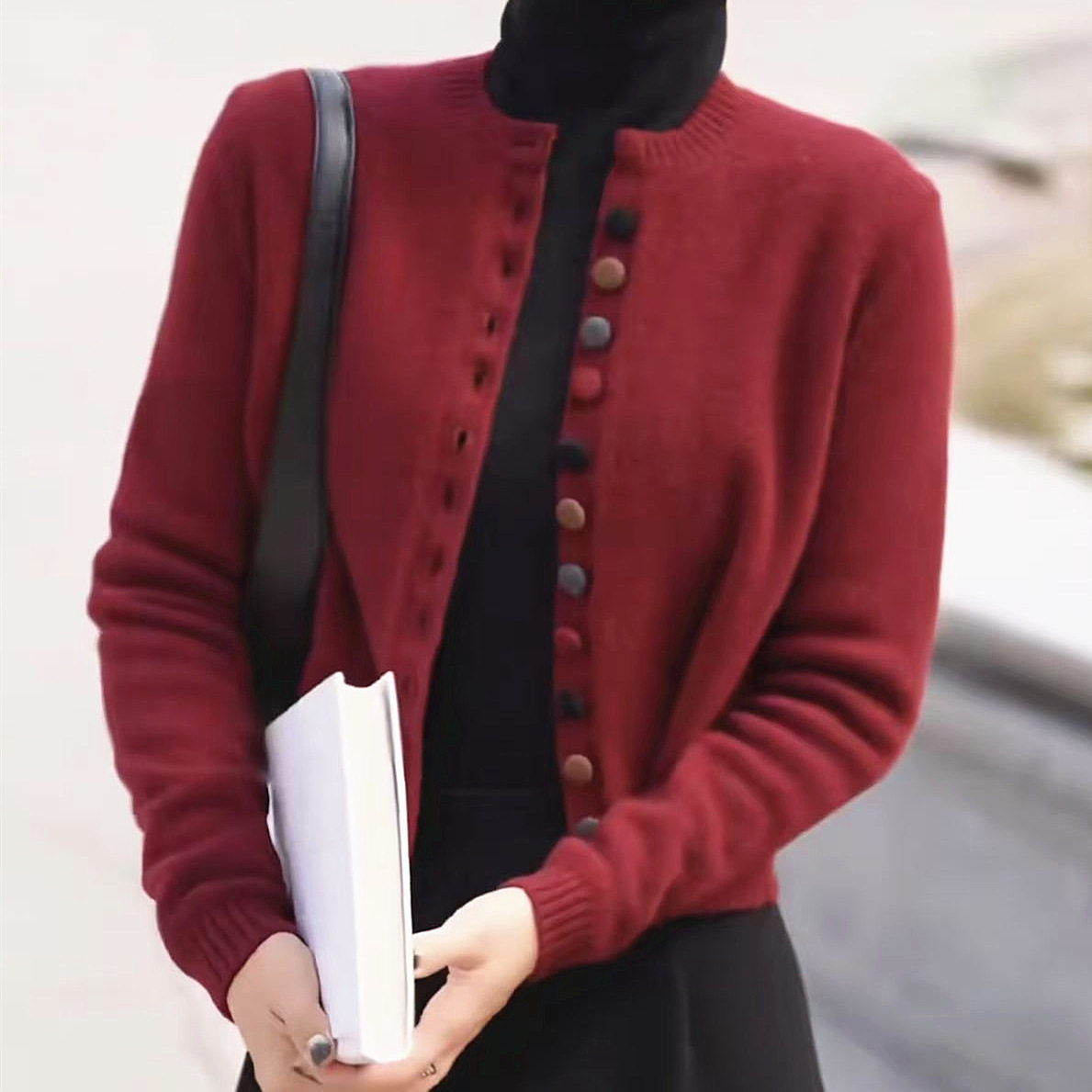 春秋夏冰丝大码针织衫纽扣夏季空调衫外搭胖mm妈妈装薄款开衫外穿