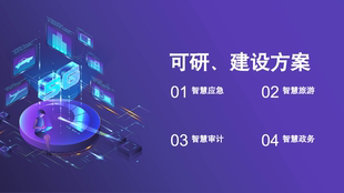 可研报告方案设计建设方案可行性研究智慧政务智慧应急智慧旅游