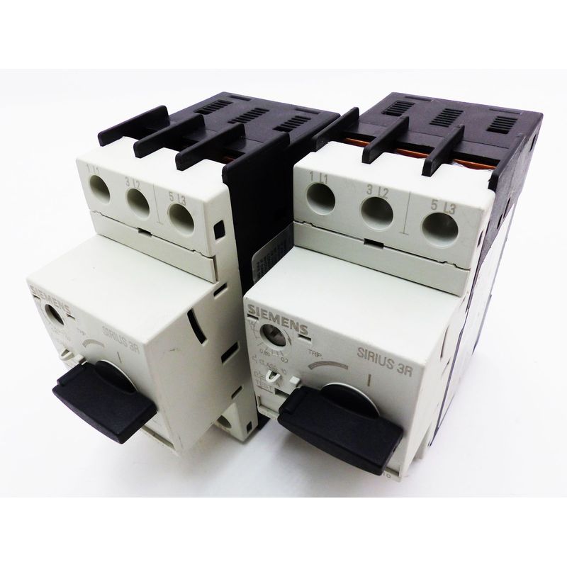 2x Siemens Sirius 3R 3RV1421-0JA10 3RV1 421-0JA10 E: 02 Leis
