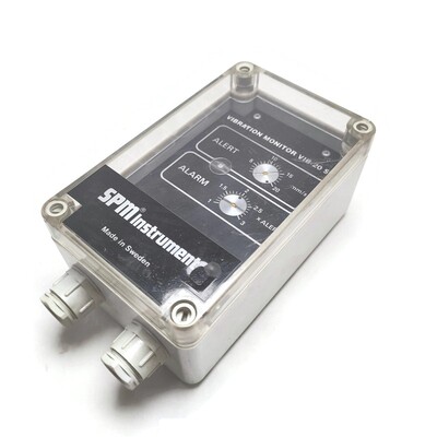 SPM Vibration Monitor Type: VIB-20-S-63. Made in Sweden