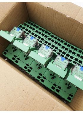 5x Phoenix Contact PR2-RSP3-LDP-24DC/4X21AU 2834766 Relaismo
