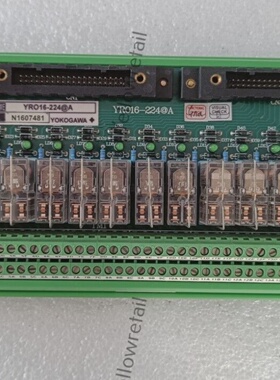 1xYR016224A Yokogawa Relay IO Board YRO16224A