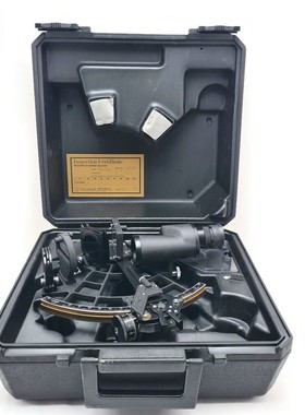 Tamaya Marine Sextant Type MS-633 with 7x35 Binocular and Ca