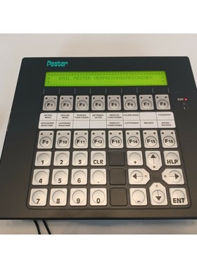 Lauer  Pester PCS0955 Bedienkonsole  Operator Panel PG 09541
