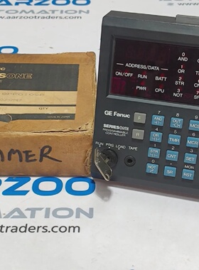 GE FANUC SERIES ONE IC610PRG105B PROGRAMMABLE CONTROLLER wit