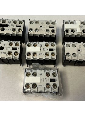 7x Kl?ckner Moeller Hilfsschalter 22 DIL E / 2x NO + 2x NC