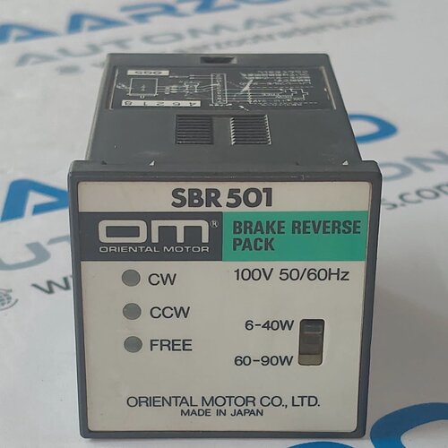 Om Oriental Motor Sbr 501 Frein Inverse Pack  Oriental Motor