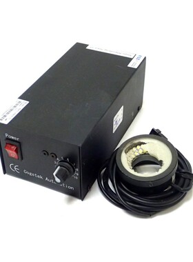 COGSTEK RL-50-60-W LED LIGHT for C-MOUNT CAMERA w/ POWER SUP