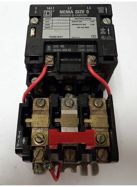 SQUARE D COMPANY CLASS 8536 TYPE SB02 FORM S SERIES A NEMA S