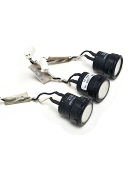 Lot o 3 L3 Communications PX-M Indicator Lights PN: 1000-110