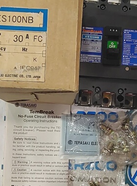 Nuevo Interruptor Automtico Terasaki Elctrico XS100NB 30A AC