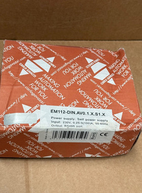 Carlo?Gavazzi – EM112-DIN.AV0.1.X.S1.X – 2-DIN Single-Phas