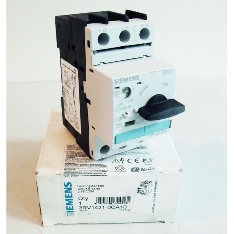 Siemens SIRIUS 3RV1421-0CA10 3RV1 421-0CA10 E-Stand: 05 -unu