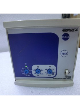 BROYCE Control P960 IDMT 过电流继电器,二手,英国_,95447