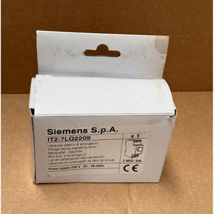 Siemens – IT2:7LQ2209 – Static Emergency Lamp Module, 2-Mo