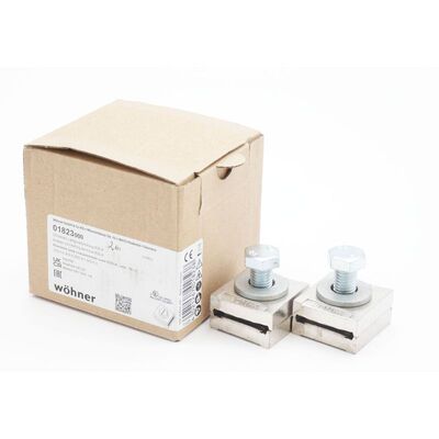 2x W?hner 01823 01823000 01823-000 Schienen-L?ngsverbindung