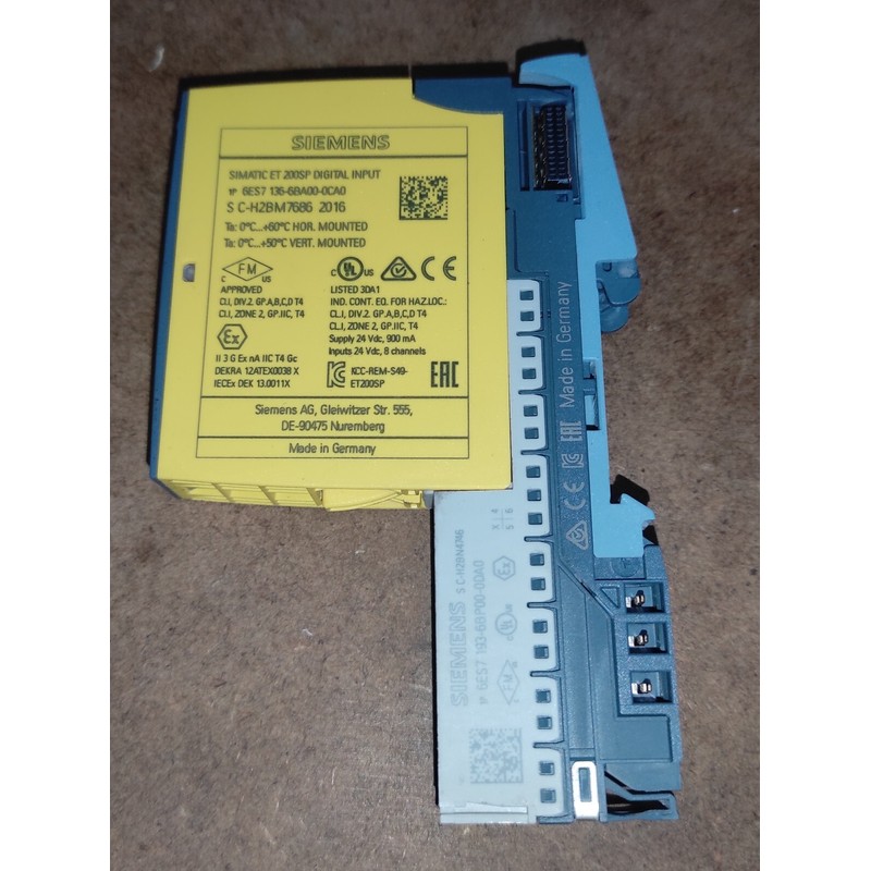?▄?▄? SIEMENS ET 200SP F-DI - 6ES7136-6BA00-0CA0 -- 6ES7 1