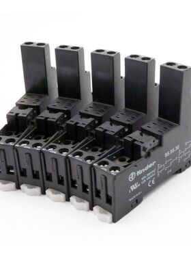 5x Finder 95.95.30 Relaissockel -unused-