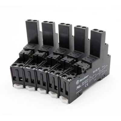 5x Finder 95.95.30 Relaissockel -unused-