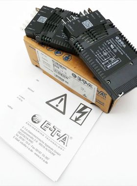 2x E-T-A ESS20-001-DC24V-6A ESS20001DC24V6A Elektronischer S