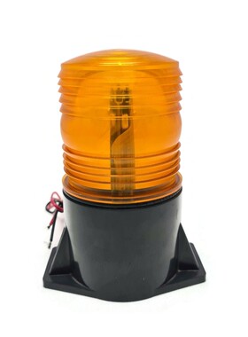 Standard Amber Strobe Light Works on 12-80 Volts DC. Made in
