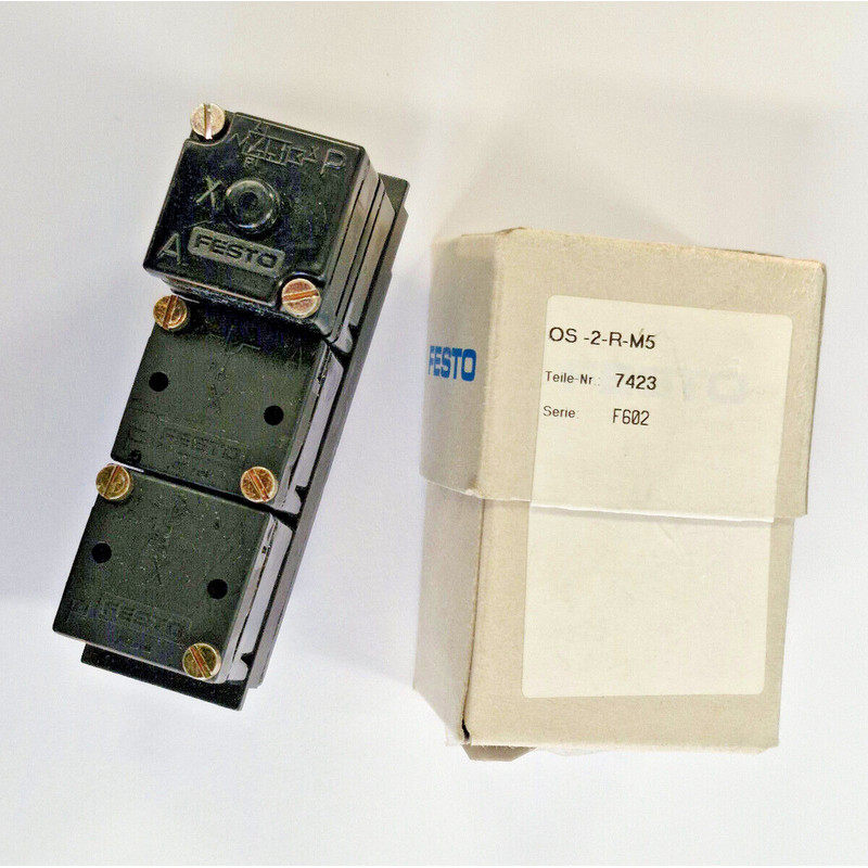 FESTO OS-2-R-M5 7423 ODER Baustein - NEU / OVP - worldwide s