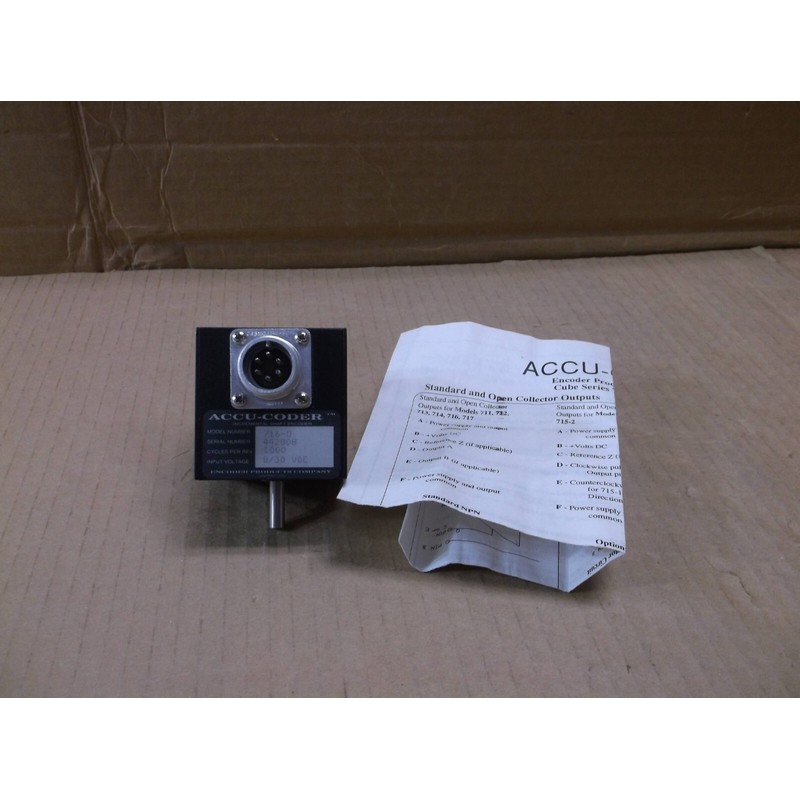 716-0 Accu-Coder 1000P/R 8/30VDC Ingresso Encoder Rotativo 7