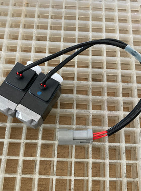 Liebherr 12V Schaltmagnet-Paar A4VG Hydraulikpumpe bso ES-12