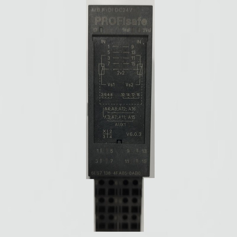 ?▄?▄? SIEMENS PROFISAFE 4/8 F DI - 6ES7138-4FA05-0AB0 - 6E