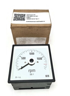 Deif DQ96 系列 rpm 计 1222221421b DG1 适用于 1950 rpm 范围。