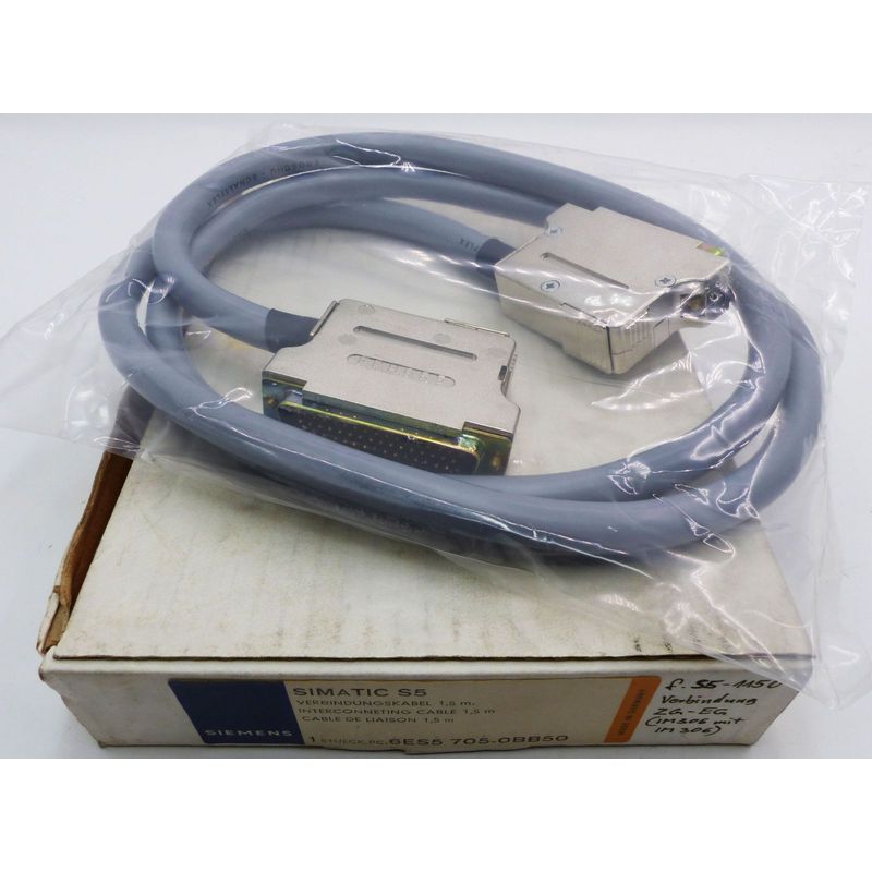 Siemens Simatic S5 6ES5705-0BB50 1,5m Verbindungskabel -unus