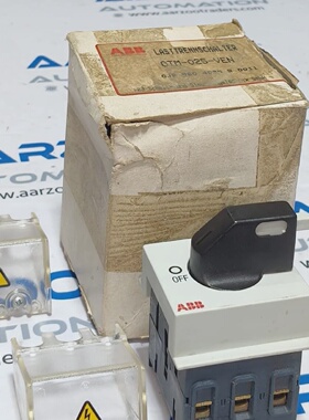 NEU ABB OTM025VEN 3poliger Trennschalter 25A 690V Lasttrenns