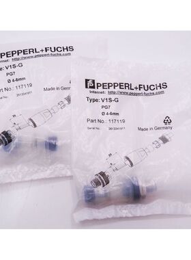 2x Pepperl + Fuchs V1S-G V1SG 117119 Kabeldose -unused/OVP-