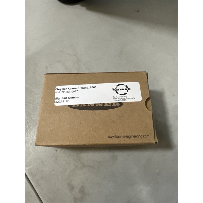 全新! BANNER SM2A912F VALU-BEAM