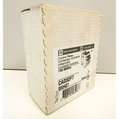 Telemecanique CAD32F7 053427 Hilfsschütz Control Relay 110V